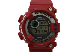 【中古】CASIO G-SHOCK FROGMANカシオ ジーショック フロッグマンDW-8201GF-4JF RED レッド 腕時計【加治木店】