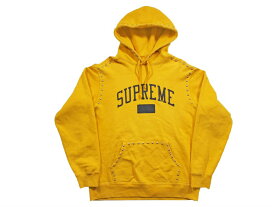 【中古】Supreme Studded Hooded Sweatshirt 18FW "シュプリーム スタッズ プルオーバーパーカー"【都城店】