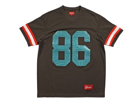 【未使用】Supreme Faux Croc Football Jersey 22SS "シュプリーム フォウ クロックス フットボール ジャージー シャツ"【都城店】