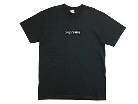 【中古】Supreme×Swarovski Box Logo Tee 19SS "シュプリーム×スワロフスキー ボックスロゴ 半袖 Tシャツ"【都城店】
