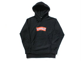 【中古】Supreme×COMME des GARCONS SHIRT Box Logo Hooded Sweatshirt 17FW "シュプリーム×コムデギャルソン シャツ ボックスロゴ フーデッドスウェットシャツ プルオーバーパーカー ブラック"【都城店】