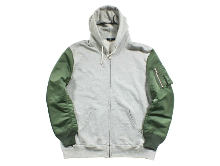 楽天市場】【中古】COMME des GARCONS HOMME MA-1 SLEEVE PARKA HH 