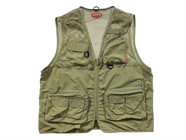 楽天市場】【中古】Supreme Mesh Cargo Vest 18SS 