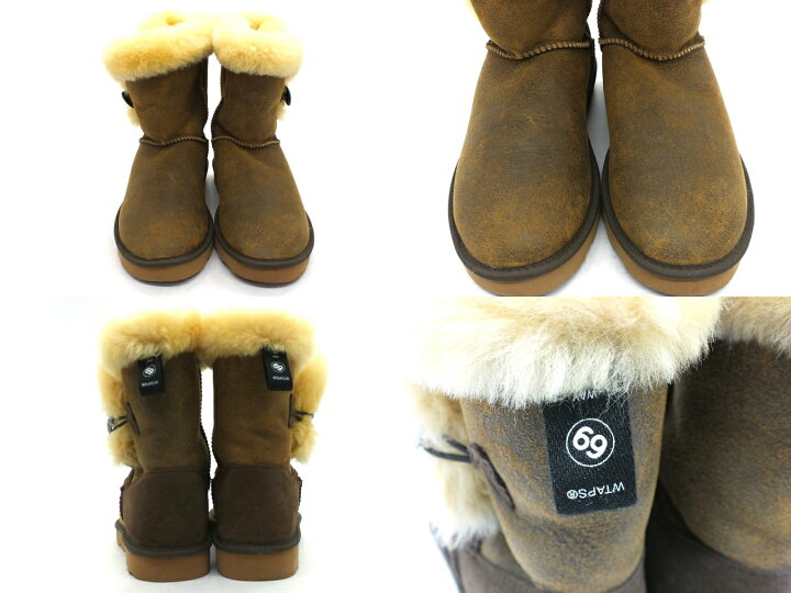 楽天市場】【中古】WTAPS A-6 / BOOTS . LEATHER . SHEEP SKIN 27cm 