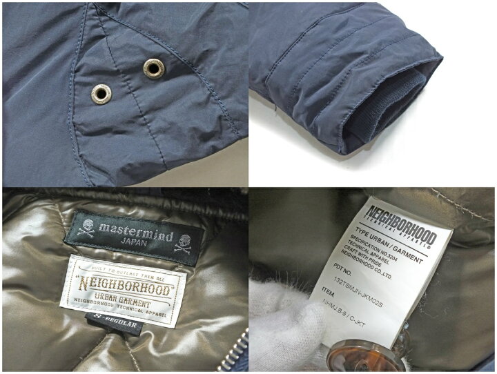 楽天市場】【中古】NEIGHBOR HOOD×mastermind NHMJ. B-9/C-JKT 13AW 