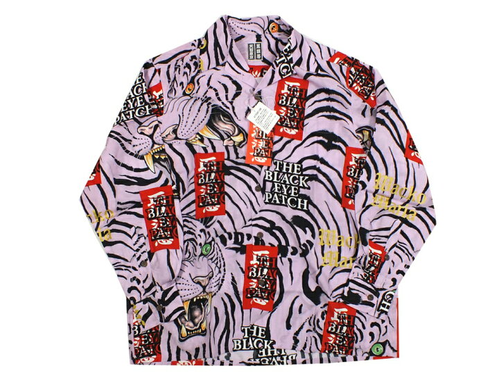 楽天市場】【未使用】WACKO MARIA BLACK EYE PATCH HAWAIIAN SHIRT L/S 
