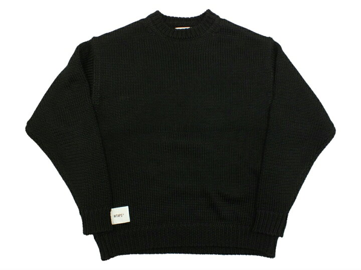楽天市場】【中古】WTAPS ARMT SWEATER POLY. X3.0 BLACK (222MADT 