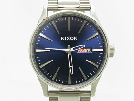 【中古】NIXON SENTRY SS A356-1258-00 "ニクソン セントリー メンズ ブルー 腕時計/ウォッチ"【都城店】