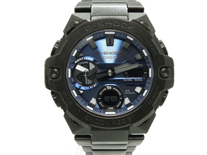 楽天市場】【中古】 CASIO G-SHOCK G-STEEL GST-B400BD-1A2JF 