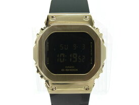 【未使用】CASIO G-SHOCK GM-S5600GB-1JF "カシオ Gショック ブラック ゴールド メタルカバー メンズ腕時計 ウォッチ"【都城店】