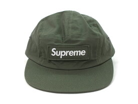 【未使用】Supreme Waxed Cotton Camp Cap 23FW "シュプリーム ワックス コットン キャンプ キャップ 帽子"【都城店】