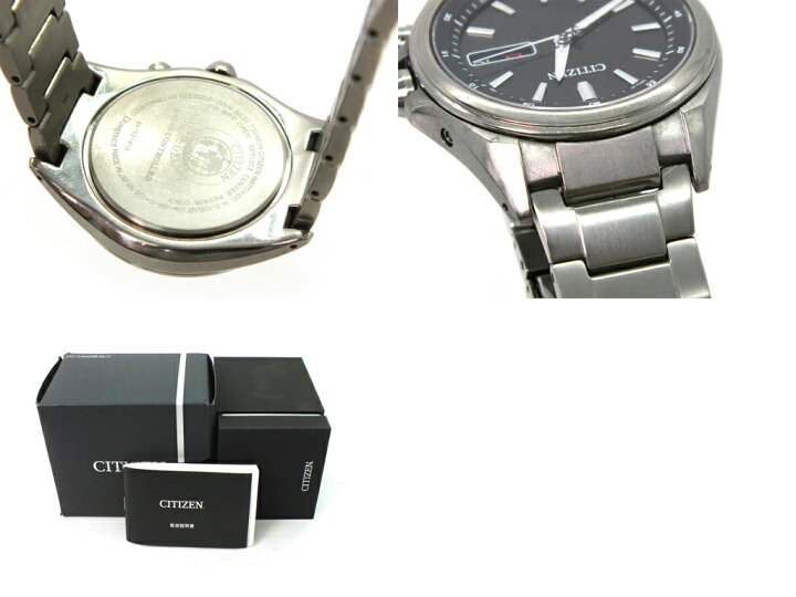 楽天市場】【中古】CITIZEN アテッサ エコドライブ H100-S098335 