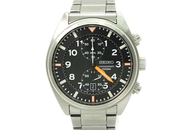 楽天市場】【中古】SEIKO クロノグラフ 7T94-0BL0 