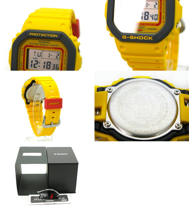 楽天市場】【未使用】CASIO G-SHOCK DW-5610Y-9JF  
