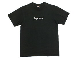 【中古】Supreme×Swarovski Box Logo Tee 19SS "シュプリーム×スワロフスキー ボックスロゴ 半袖 Tシャツ"【都城店】