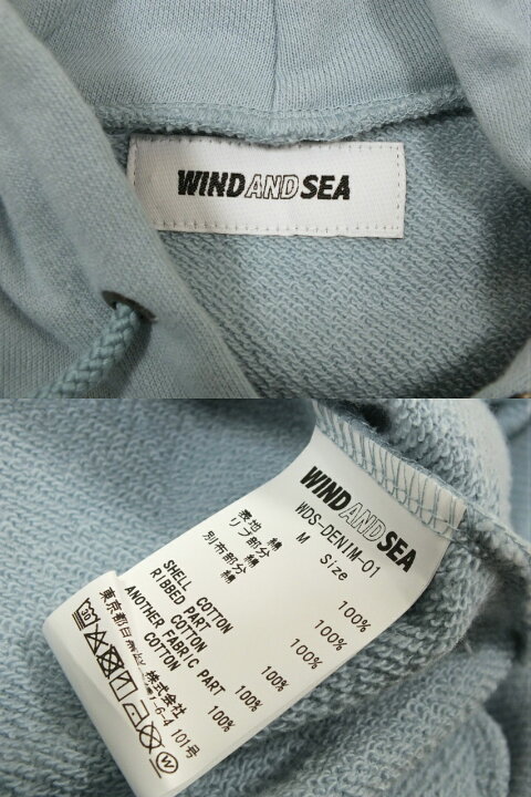 楽天市場】【中古】WIND AND SEA デニム de ミライ パーカー WDS-DENIM 