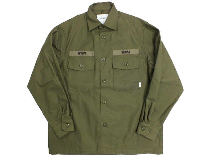 楽天市場】【中古】WTAPS CBW / LS / COTTON. SATIN 242WVDT-SHM01 