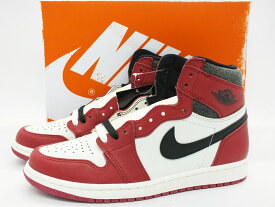 【未使用】NIKE AIR JORDAN 1 RETRO HIGH OG "CHICAGO LOST & FOUND" DZ5485-612 26cm "ナイキ エアジョーダン 1 レトロ ハイ OG シカゴ ロスト & ファウンド スニーカー"【都城店】