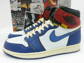 【中古】UNION × NIKE AIR JORDAN 1 RETRO HIGH OG NRG BV1300-146 27.5cm "ユニオン × ナイキ エアジョーダン1 レトロ ハイ スニーカー"【都城店】