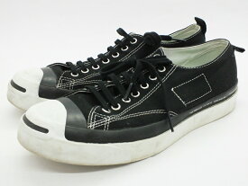 【中古】CONVERSE × FRAGMENT DESIGN JACK PURCELL 1AD644 27.5cm "コンバース × フラグメントデザイン ジャックパーセル スニーカー"【都城店】