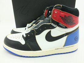 【未使用】FRAGMENT DESIGN × UNION × NIKE AIR JORDAN 1 HIGH OG SP IO7847-002 28cm "フラグメントデザイン × ユニオン × ナイキ エアジョーダン1 ハイ OG スニーカー"【都城店】