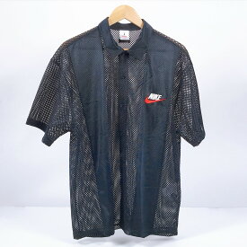 【中古】【サイズ：M】Supreme × Nike Meshシュプリーム　ナイキS/S ShirtBlack ブラック FQ0346-010シャツ　トップスメンズ 【一宮店】
