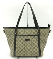 【中古】GUCCI グッチ GGスプリーム 2WAY トートバッグ ショルダーバッグ388929 PVC レザー【一宮店】