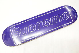 【未開封】Supreme KAWS Chalk Logo Skateboard 21SS "シュプリーム カウズ チョークロゴ スケートボードデッキ"【加納店】