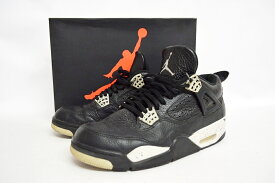 【中古】NIKE AIR JORDAN 4 RETRO LS "OREO" 314254-003 27cm "ナイキ エア ジョーダン 4 レトロ オレオ スニーカー"【加納店】