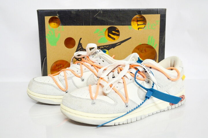 楽天市場】【中古】NIKE×OFF-WHITE DUNK LOW 1 OF 50 
