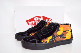 【中古】Supreme×VANS SK8-MID REISSUE 27.5cm 15SS "シュプリーム ヴァンズ スケートミッド リイシュー スニーカー"【加納店】