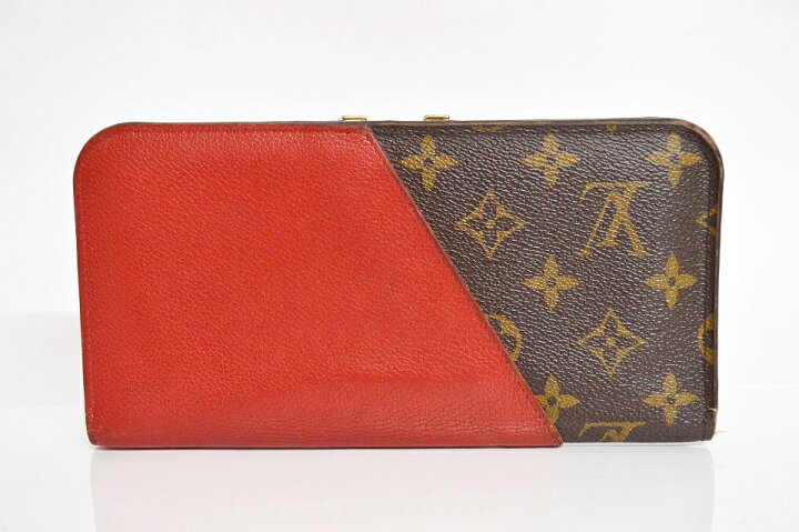 楽天市場】【中古】LOUIS VUITTON モノグラム ポルトフォイユ・キモノ 