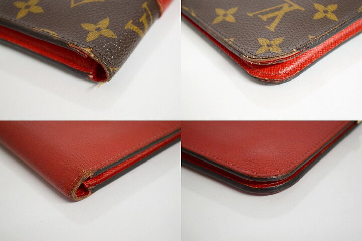 楽天市場】【中古】LOUIS VUITTON モノグラム ポルトフォイユ・キモノ 
