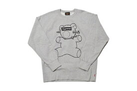 【中古】Supreme×UNDERCOVER Bear Crewneck 15SS "シュプリーム×アンダーカバー ベア ボックスロゴ クルーネックスウェット"【加納店】