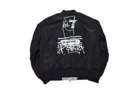 【中古】Supreme Jean Paul Gaultier Reversible Backpack MA-1 19SS "シュプリーム ジャン＝ポール・ゴルチエ リバーシブル バックパック フライトジャケット"【加納店】