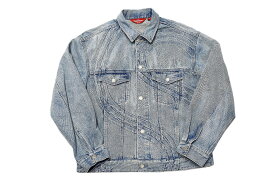 【中古】Supreme S Logo Denim Trucker Jacket 24SS "シュプリーム Sロゴ デニム トラッカージャケット"【加納店】