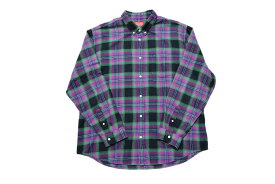 【中古】Supreme Brushed Plaid Flannel Shirt 22SS "シュプリーム ブラッシュド プレイド フランネルシャツ"【加納店】