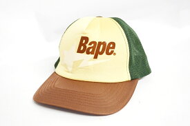 【中古】A BATHING APE BAPE STA MESH CAP "ア・ベイシング・エイプ ベイプスタ メッシュキャップ"【加納店】