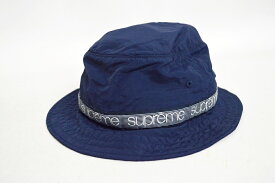 【中古】Supreme Tonal Taping Crusher Hat 18SS "シュプリーム ロゴ テーピング クラッシャーハット"【加納店】