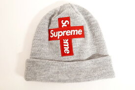 【中古】Supreme New Era Cross Box Logo Beanie 20AW "シュプリーム ニューエラ クロスボックスロゴ ビーニー/ニット帽"【加納店】