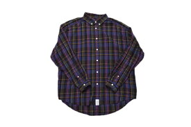 【中古】DESCENDANT HYANNIS B.D LS SHIRT 20SS "ディセンダント チェック柄 長袖シャツ"【加納店】