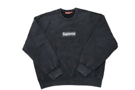 【中古】Supreme Washed Box Logo Crewneck 25SS "シュプリーム ウォッシュド ボックスロゴ クルーネックスウェット"【加納店】