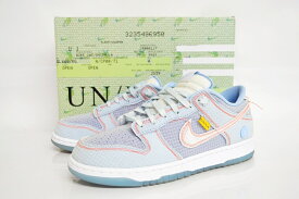 【中古】NIKE×UNION DUNK LOW ARGON DJ9649-400 27.5cm "ナイキ ユニオン ダンク ロー アルゴン スニーカー"【加納店】