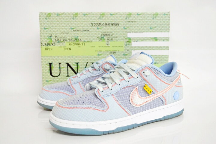 楽天市場】【中古】NIKE×UNION DUNK LOW ARGON DJ9649-400 27.5cm  