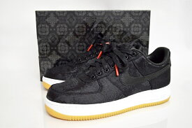 【中古】NIKE×CLOT×FRAGMENT DESIGN AIR FORCE 1 '07 CZ3986-001 26cm "ナイキ クロット フラグメントデザイン エア フォース 1 07 スニーカー"【加納店】