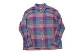 【中古】Supreme Plaid Flannel Shirt 21AW "シュプリーム プレイド フランネルシャツ"【加納店】