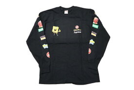 【未使用】Supreme Spongebob Castelli Racing L/S Tee 25SS "シュプリーム スポンジボブ プリント Tシャツ"【加納店】
