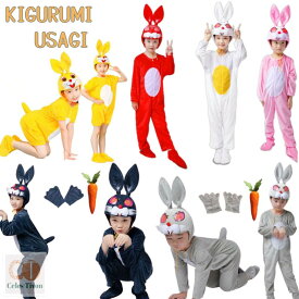 着ぐるみ 兎 うさぎ 子供 動物 コスチューム 仮装 コスプレ キッズ 舞台衣装 可愛い セットアップ ロンパース 幼稚園 長袖 帽子 手袋 ファスナー付き ふわふわ 子ども クリスマス ハロウィン衣装 キャラクター パーティー イベント 変装 ステージ衣装 発表会 文化祭 演出服