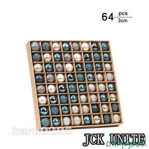 �N���X�}�X�c���[ �{�[�� �N���X�}�X�p ���� �� �S�[���h 3cm 64�� �I�[�i�����g �N���X�}�X�c���[�p �{�[���Z�b�g Christmas �����i �V���[�E�B���h�[ �M�t�g