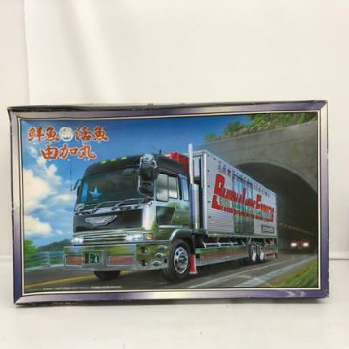 楽天市場】1/32 大型デコトラ No.77 椎名急送 鮮魚 活魚 由加丸 【中古 